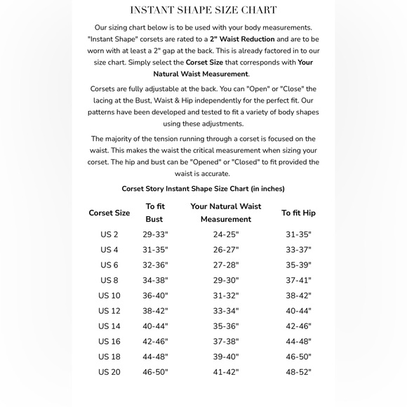 Corset Story Underbust Corset Sz 44 - Picture 7 of 7